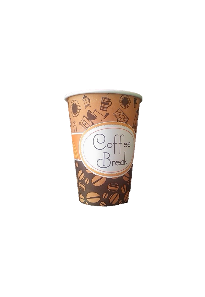 Pahare carton Coffee Break 7 oz